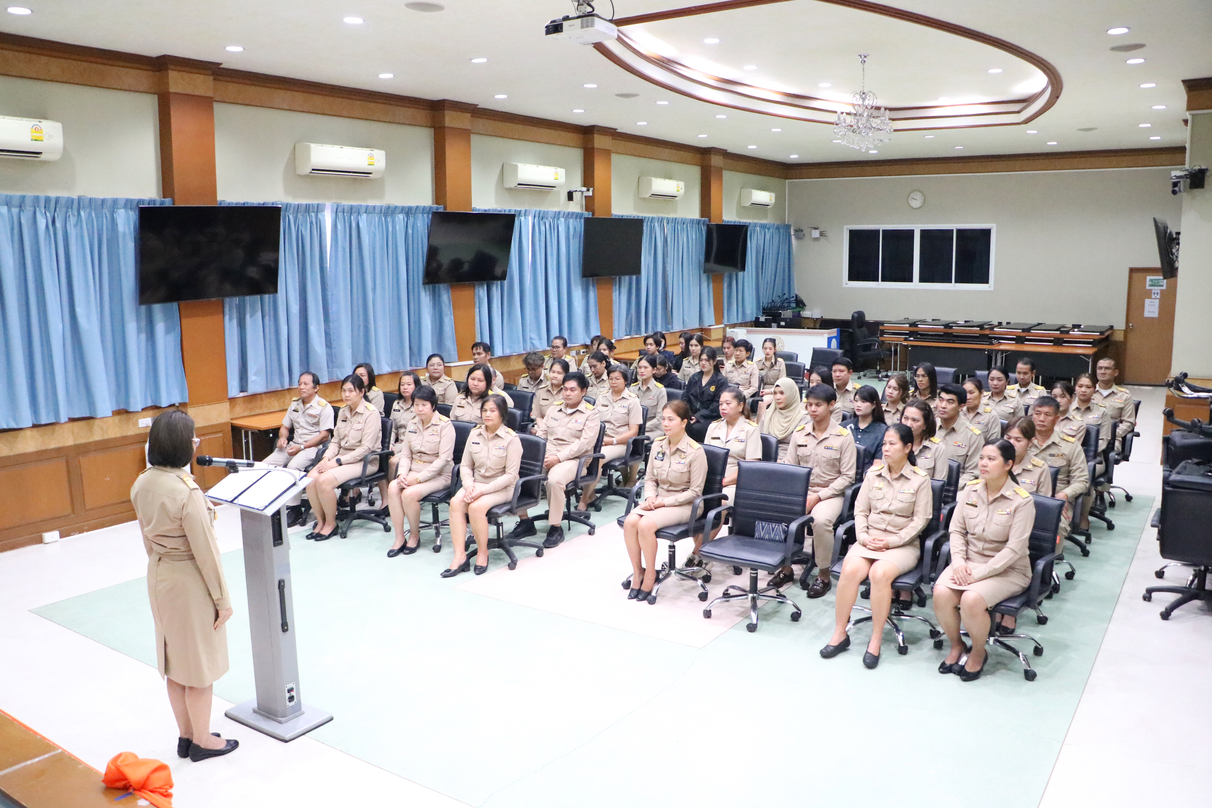 title - กองการเจ้าหน้าที่ ส.ป.ก. ประกาศเจตนารมณ์มุ่งสู่ “องค์กรคุณธรรมต้นแบบ” เสริมสร้างวัฒนธรรมสุจริตและธรรมาภิบาลในองค์กร